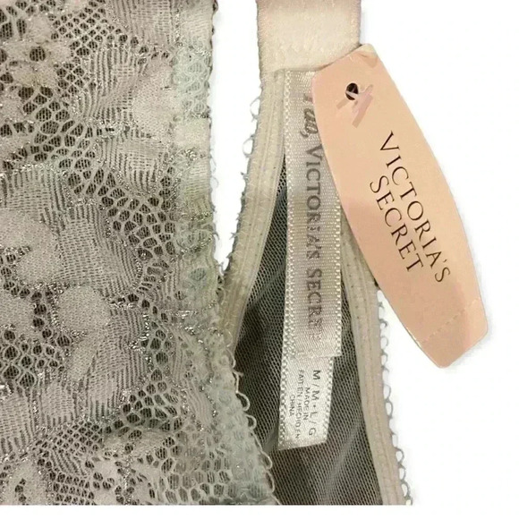 VICTORIA’S SECRET mint green lace garter belt Womens size medium - Picture 5 of 6